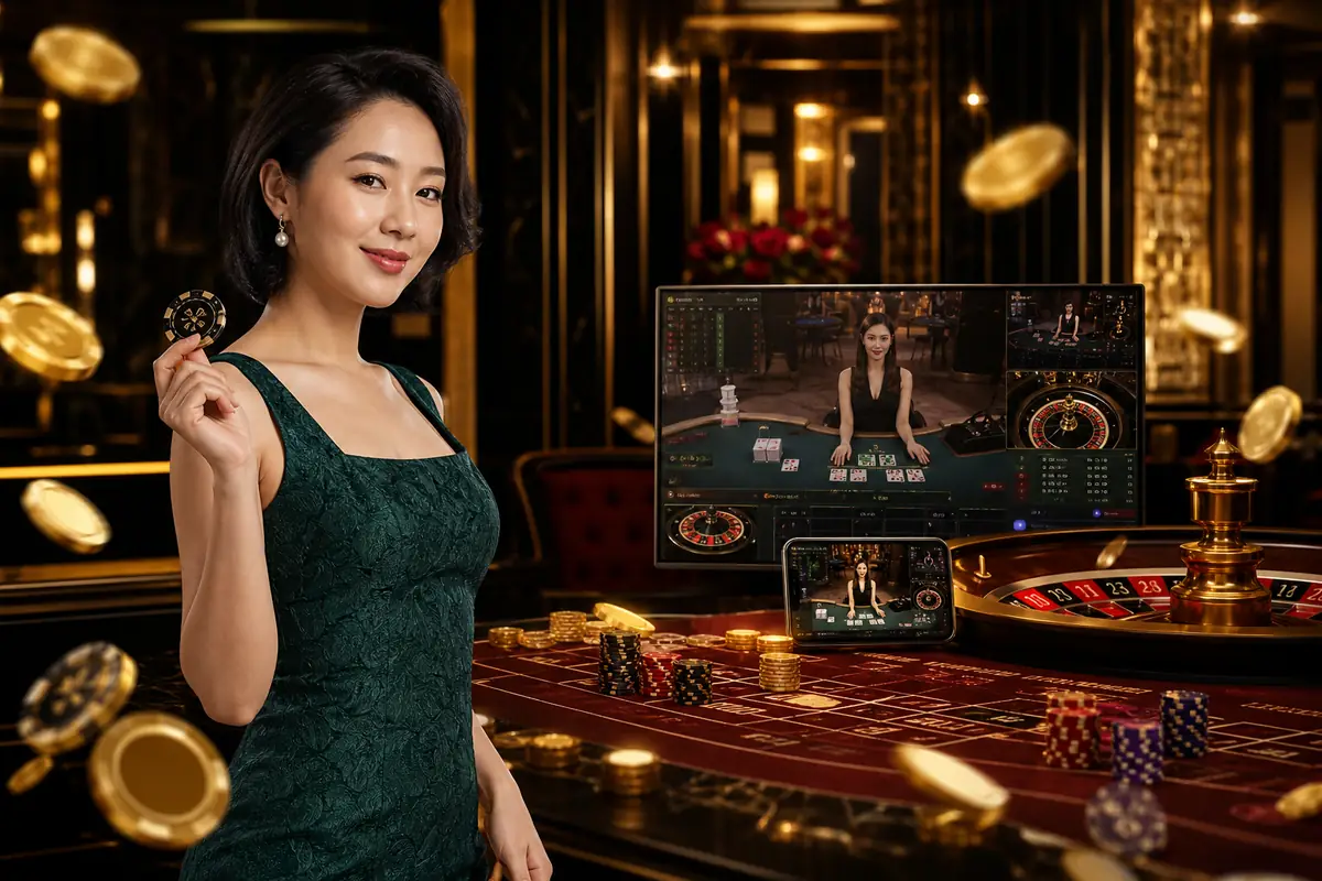 pantas44 Casino permainan live dealer profesional